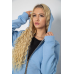 Спортивний костюм жіночий на флісі, колір блакитний, 244R7777 XL, 50, XL