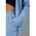 Спортивний костюм жіночий на флісі, колір блакитний, 244R7777 XL, 50, XL