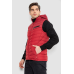 Жилетка чоловіча демісезонна, колір бордовий, 244R777 XXL, 52, XXL