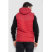 Жилетка чоловіча демісезонна, колір бордовий, 244R777 XXL, 52, XXL