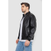 Куртка чоловіча шкіряна, колір чорний, 244R717 Ager, XXL, 52, XXL