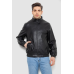 Куртка чоловіча шкіряна, колір чорний, 244R717 Ager, XXL, 52, XXL