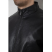 Куртка чоловіча шкіряна, колір чорний, 244R717 Ager, XXL, 52, XXL