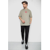 Футболка чоловіча з принтом, колір оливковий, 244R7024 Ager, XXL, 52, XXL