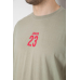 Футболка чоловіча з принтом, колір оливковий, 244R7024 Ager, XXL, 52, XXL