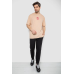 Футболка чоловіча з принтом, колір бежевий, 244R7024 Ager, XL, 50, XL