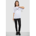 Футболка жіноча з принтом, колір білий, 244R611 XL, 50, XL