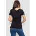 Футболка жіноча з принтом, колір чорний, 244R610 XL, 50, XL