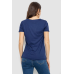 Футболка жіноча з принтом, колір синій, 244R610 XL, 50, XL