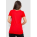 Футболка жіноча з принтом, колір червоний, 244R610 XL, 50, XL