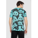 Футболка чоловіча з принтом, колір м“ятний, 244R6034 Ager, XL, 50, XL