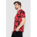 Футболка чоловіча з принтом, колір червоний, 244R6034 Ager, XXL, 52, XXL