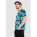 Футболка чоловіча з принтом, колір блакитний, 244R6034 Ager, XXL, 52, XXL