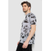 Футболка чоловіча з принтом, колір сірий, 244R6029 Ager, XL, 50, XL