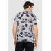 Футболка чоловіча з принтом, колір сірий, 244R6029 Ager, XL, 50, XL