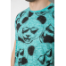 Футболка чоловіча з принтом, колір м“ятний, 244R6029 Ager, XL, 50, XL