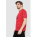 Футболка чоловіча з принтом, колір червоний, 244R6020 Ager, XXL, 52, XXL