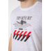 Футболка чоловіча з принтом, колір білий, 244R6020 Ager, XL, 50, XL
