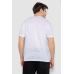 Футболка чоловіча з принтом, колір білий, 244R6020 Ager, XXL, 52, XXL