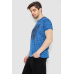 Футболка чоловіча з принтом, колір синій, 244R6019 Ager, XXL, 52, XXL