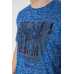 Футболка чоловіча з принтом, колір синій, 244R6019 Ager, XXL, 52, XXL