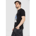 Футболка чоловіча з принтом, колір чорний, 244R5996 Ager, XL, 50, XL