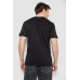 Футболка чоловіча з принтом, колір чорний, 244R5996 Ager, XXL, 52, XXL