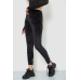 Спорт штани жіночі велюрові, колір чорний, 244R5571 XL, XL, XL