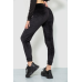 Спорт штани жіночі велюрові, колір чорний, 244R5571 XL, XL, XL