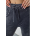Спорт штани жіночі велюрові, колір сірий, 244R5571 XL, XL, XL