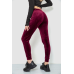 Спорт штани жіночі велюрові, колір бордовий, 244R5571 XL, XL, XL