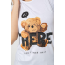 Футболка жіноча з принтом, колір білий, 244R509 XL, 50, XL