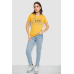Футболка жіноча з принтом, колір жовтий, 244R507 XL, 50, XL