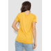 Футболка жіноча з принтом, колір жовтий, 244R507 XL, 50, XL
