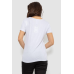 Футболка жіноча з принтом, колір білий, 244R501 XL, 50, XL