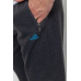 Спорт чоловічі штани на флісі, колір темно-сірий, 244R4740 XXXL, 54, XXXL