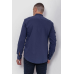 Сорочка чоловіча класична, колір синій, 244R4686 XXL, 52, XXL