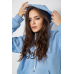 Спортивний костюм жіночий, колір блакитний, 244R4236 XL, 50, XL