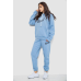 Спортивний костюм жіночий, колір блакитний, 244R4236 XXL, 52, XXL