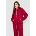 Спортивний костюм жіночий, колір бордовий, 244R4236 XXL, 52, XXL