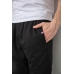Спорт штани чоловічі, колір чорний, 244R41745 5XL, 58, 5XL