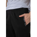 Спорт чоловічі штани на флісі, колір чорний, 244R41682 XL, 50, XL