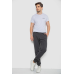 Спорт чоловічі штани на флісі, колір темно-сірий, 244R41682 XXL, 52, XXL