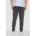 Спорт чоловічі штани на флісі, колір темно-сірий, 244R41682 XXL, 52, XXL