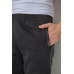 Спорт чоловічі штани на флісі, колір темно-сірий, 244R41682 XXL, 52, XXL