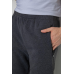 Спорт чоловічі штани на флісі, колір темно-сірий, 244R41508 XL, 50, XL