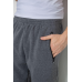 Спорт чоловічі штани на флісі, колір сірий, 244R41508 XXXL, 54, XXXL