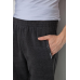 Спортивні штани чоловічі на флісі, колір темно-сірий, 244R41329 XXL, 52, XXL