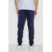 Спорт чоловічі штани на флісі, колір темно-синій, 244R41309 XL, 50, XL