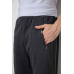 Спортивні штани чоловічі на флісі, колір темно-сірий, 244R41307 XXL, 52, XXL